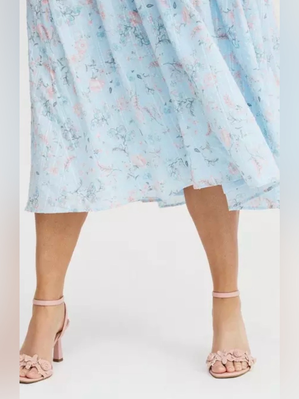 Torrid Light Blue, Square Neck Tea Length Dress
SIZE 2X *NWT* - Picture 8 of 14